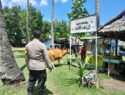 Bhabinkamtibmas Senggigi Dukung Ketahanan Pangan Lewat Kegiatan Sambang