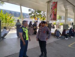 Polres Loteng Perketat Patroli di BandaraBIZAM Selama Operasi Pekat II Rinjani 2025