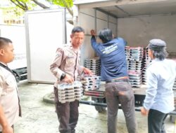 Polres Loteng Kawal Pendistribusian Makanan Bergizi Gratis untuk Pelajar, Dukung Program Nasional