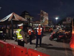 Operasi Gabungan di Kediri: Tertibkan Parkir Liar dan Pedagang di Bahu Jalan