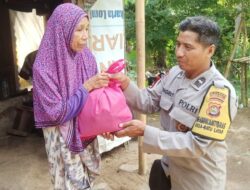 Polsek Batulayar Salurkan Bantuan Nutrisi Mantap untuk Warga Kurang Mampu