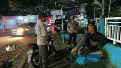 Polsek Kediri Intensifkan Patroli Malam Demi Jaga Kamtibmas