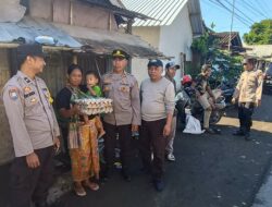 Polsek Kediri Konsisten Tangani Stunting Lewat Program Jumat Berkah