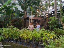 Polsek Kuripan Dorong Ketahanan Pangan Lewat Sambang Warga