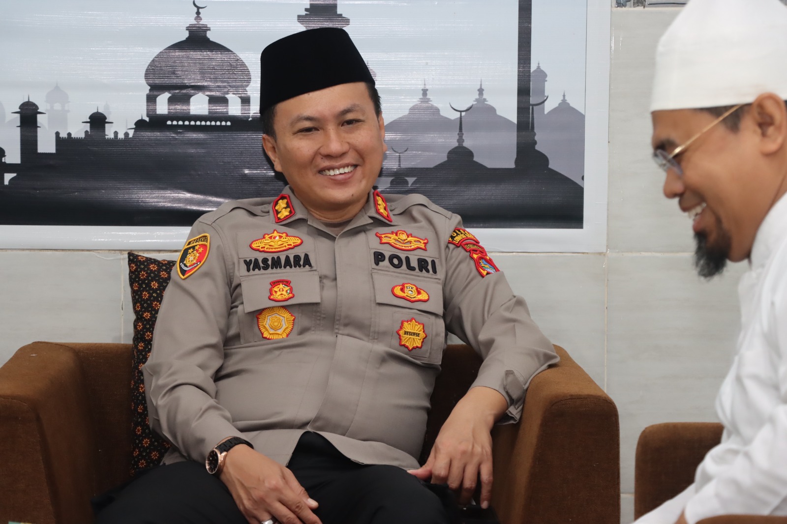 Kapolres Baru Lombok Barat Kunjungi FKUB dan Pimpinan Ponpes Nurul Madinah