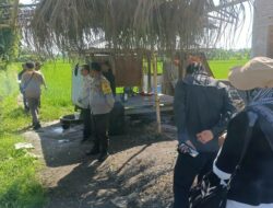 Bhabinkamtibmas Dukung Petani Desa Beleka Wujudkan Ketahanan Pangan