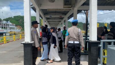 Polsek Kawasan Pelabuhan Lembar Tingkatkan Pengamanan Jasa Penyeberangan, Cegah Premanisme
