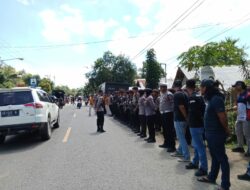Eksekusi Tanah di Desa Lepadi Dompu Berjalan Kondusif, 68 Personel Diterjunkan