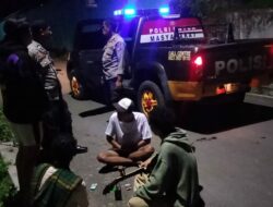 Polsek Asakota Gelar Patroli Blue Light, Cegah Gangguan Kamtibmas di Wilayah Hukum Asakota