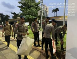 Brimob Polda Metro Sisir Sejumlah Titik Sekitar Komplek DPR/MPR