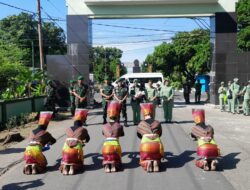 Dari Tarian Kembang Sembah hingga Pesan Keharmonisan, Ini Momen Inspiratif Kunjungan Pangdam IX/Udayana