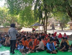 Cegah Narkoba Sejak Dini, Sat Binmas Polres Dompu Gencar Sosialisasi P4GN di SMPN 1 Kempo