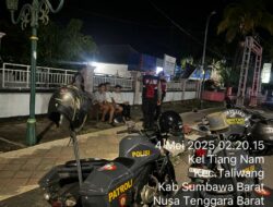 Patroli Dialogis Sat Samapta Polres Sumbawa Barat: Antisipasi Gangguan Kamtibmas dan Berikan Edukasi ke Remaja