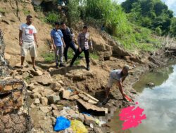 Geger! Jasad Bayi Laki-laki Ditemukan di Sungai Tamekan Taliwang Sumbawa Barat — Polisi Lakukan Olah TKP