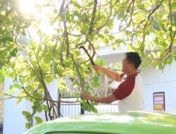 Aksi Nyata Polri Peduli Lingkungan: Kapolres Dompu Pimpin Jum’at Bersih Sepanjang Jalan Bhayangkara