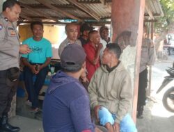 Jumat Curhat, Sat Binmas Polres Bima Kota Silaturahmi Bersama Komunitas Ojek di Kelurahan Sarae