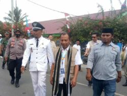 Kapolsek Bolo Menghadiri Lomba Desa dan Posyandu Tingkat Kabupaten.