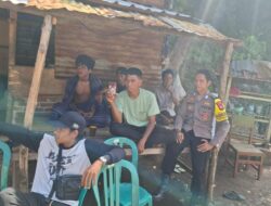 Peran Polri Sukseskan Swasembada Pangan Nasional, Bhabinkamtibmas Polsek Soromandi Polres Bima Bantu Kegiatan Petani