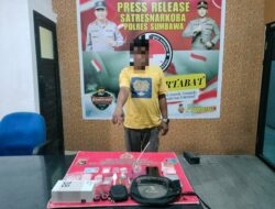 Kerap Edarkan Sabu, Seorang Pria di Plampang Diringkus Pihak Kepolisian