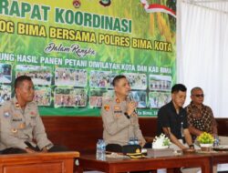 Polres Bima Kota dan Bulog Gelar Rapat Koordinasi Penyerapan Jagung, Dukung Ketahanan Pangan Nasional 2025