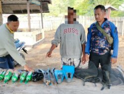 Pelaku Ilegal Fishing Bersenjata Bom Ikan Diringkus Polairud Polres Sumbawa