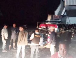 Patroli Cipkon, Polsek Asakota Polres Bima Kota Sita Puluhan Botol Miras di Sejumlah Kafe