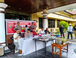 Polres Bima Ungkap Peredaran Narkotika di Desa Lido, 1 Kg dan 13 Pohon Ganja Disita