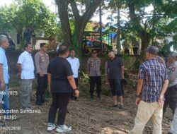 Kapolres Sumbawa Bersama Bulog Dampingi Kunjungan Polda NTB Pengecekan Gudang Jagung di Lape