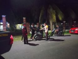 Patroli Cipta Kondisi, Polsek Dompu Tekan Gangguan Kamtibmas di Malam Hari