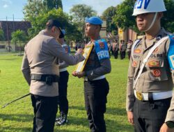 Kapolres Bima Kota Pimpin Upacara PTDH In Absentia, Dua Personel Resmi Tidak Lagi Berstatus Anggota Polri
