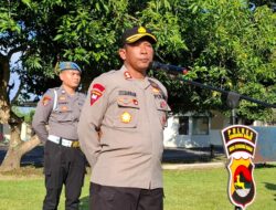 Kapolres Sumbawa Barat Pimpin Apel Pagi, Tekankan Pentingnya Kekompakan, Kedisiplinan, dan Peningkatan Pelayanan kepada Masyarakat