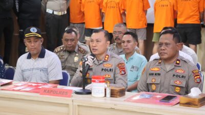 Polres Lombok Barat Ungkap 21 Kasus Narkoba dalam 4 Bulan