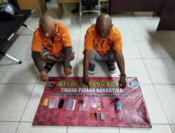 Dua Pria Paruh Baya Pengedar Sabu Dibekuk Polisi, Satu Residivis dan Satu Perantau Luar Pulau