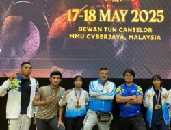 Personel Polda Jabar, Bripda Syahrul Fauzi, Sabet Juara 3 di Combat Champs International