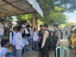 “Patroli KRYD” Sambangi Tempat Keramaian di Jam Rawan, Satsamapta Polres Bima Berantas Aksi Premanisme