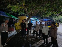 Polsek Rasanae Barat Gelar Patroli Blue Light, Ciptakan Rasa Aman di Malam Hari