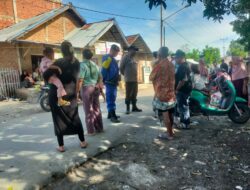 Bhabinkamtibmas Desa Jala Ajak Warga Jaga Kamtibmas dan Dukung Ketahanan Pangan