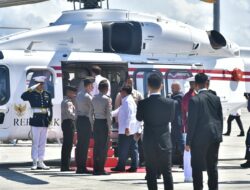 Helikopter AW 189 Polri Melaksanakan Pelayanan Penerbangan Kepresidenan untuk Presiden RI dan Presiden Perancis dengan Sukses