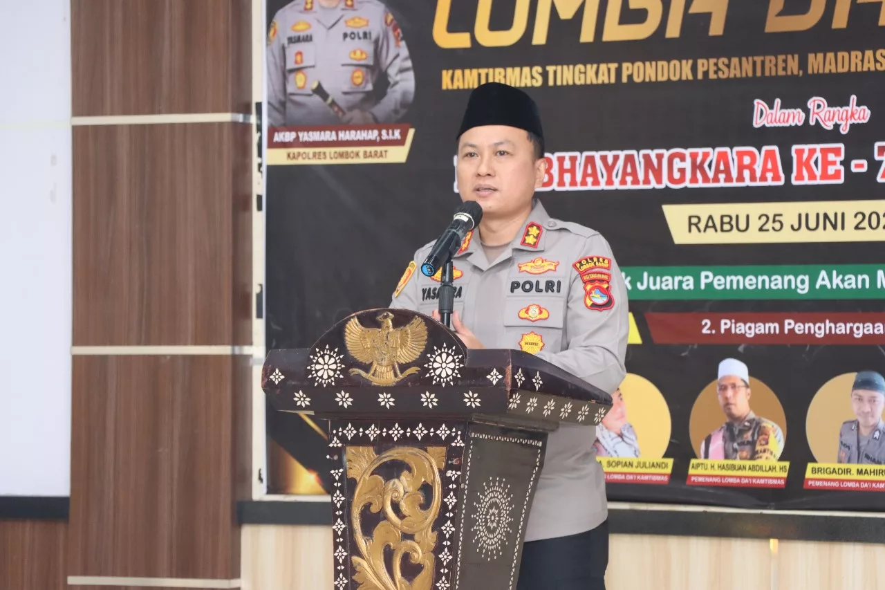 Lombok Barat Cetak Dai Unggul Lewat Lomba Dakwah Hari Bhayangkara