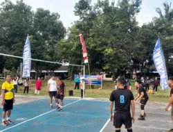 Polsek Gerung Koordinasi Turnamen Voli Bhayangkara di Lombok Barat