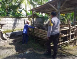 Bhabinkamtibmas Dorong Kemandirian Pangan Warga Kuripan Timur