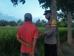 Bhabinkamtibmas Kuripan Ajak Warga Manfaatkan Lahan Kosong