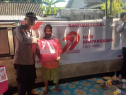 Polres Loteng Gelar Bakti Sosial Peringati HKGB Dan Hari Bhayangkara ke-79