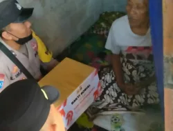 Hari Bhayangkara 79: Polsek Kediri Gelar Baksos di Dusun Ombae