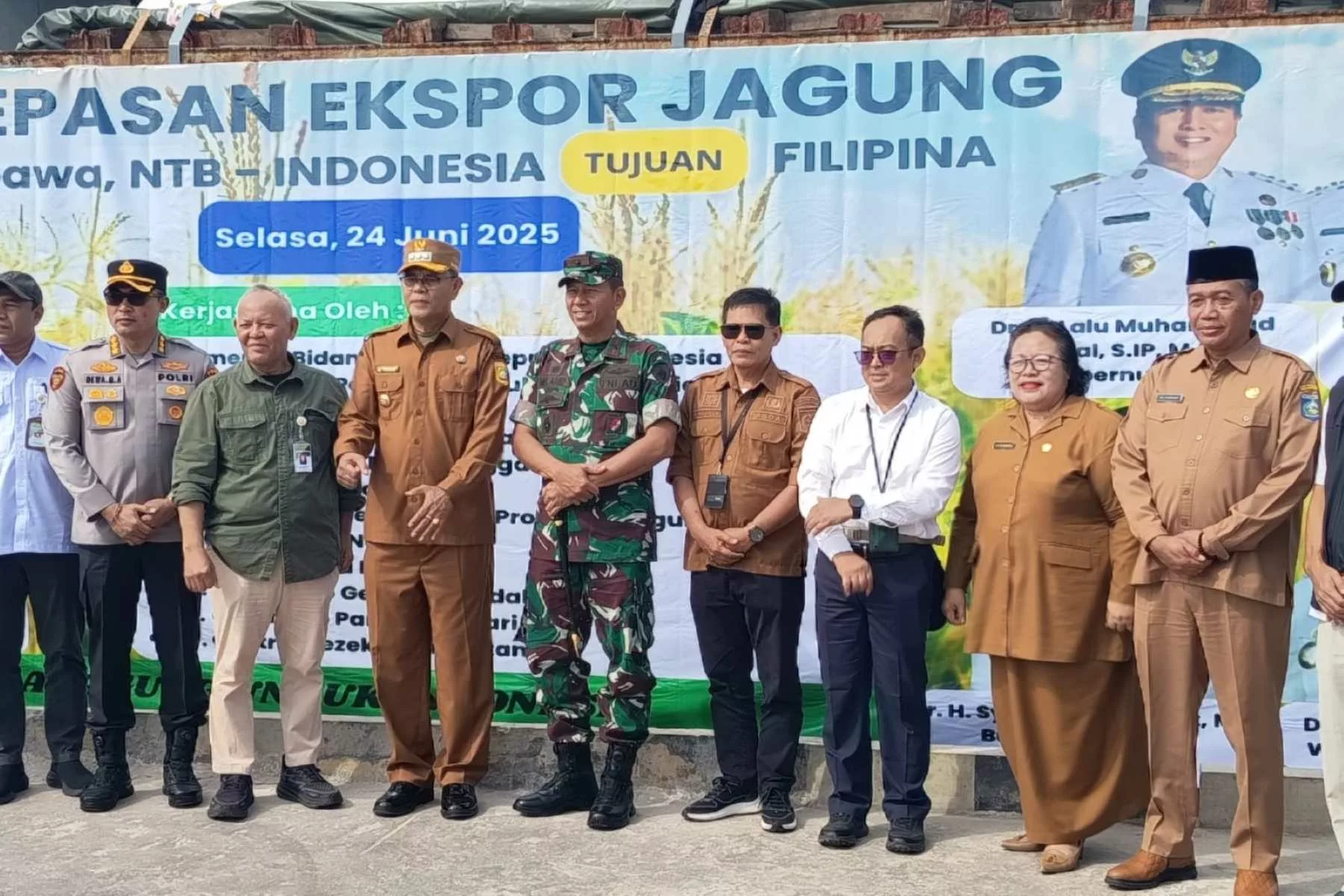 Jagung NTB Mendunia: 6.000 Ton Dikirim ke Filipina.