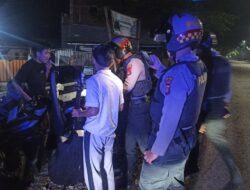 Patroli Presisi Polres Lombok Barat Redam Kriminalitas Malam Hari