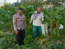 Polres Lombok Barat Dorong Ketahanan Pangan dari Desa Kuripan Utara