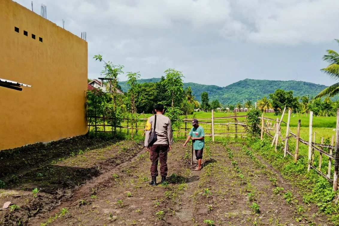 Polri Aktif di Ladang Petani Kediri, Dorong Kesejahteraan dan Ketahanan Pangan