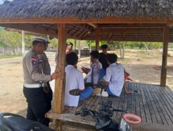 Polsek Sekotong Tingkatkan Patroli di Pantai Kemos
