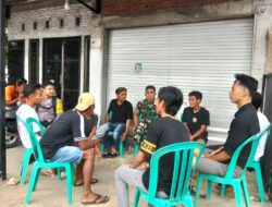 Bhabinkamtibmas Desa Sawe Himbau Warga Jaga Kondusifitas dan Awasi Anak